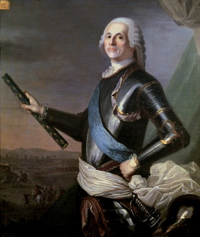 Louis Francois Armand Vignerot du Plessis (1696-1788) Duke of Richelieu by French School